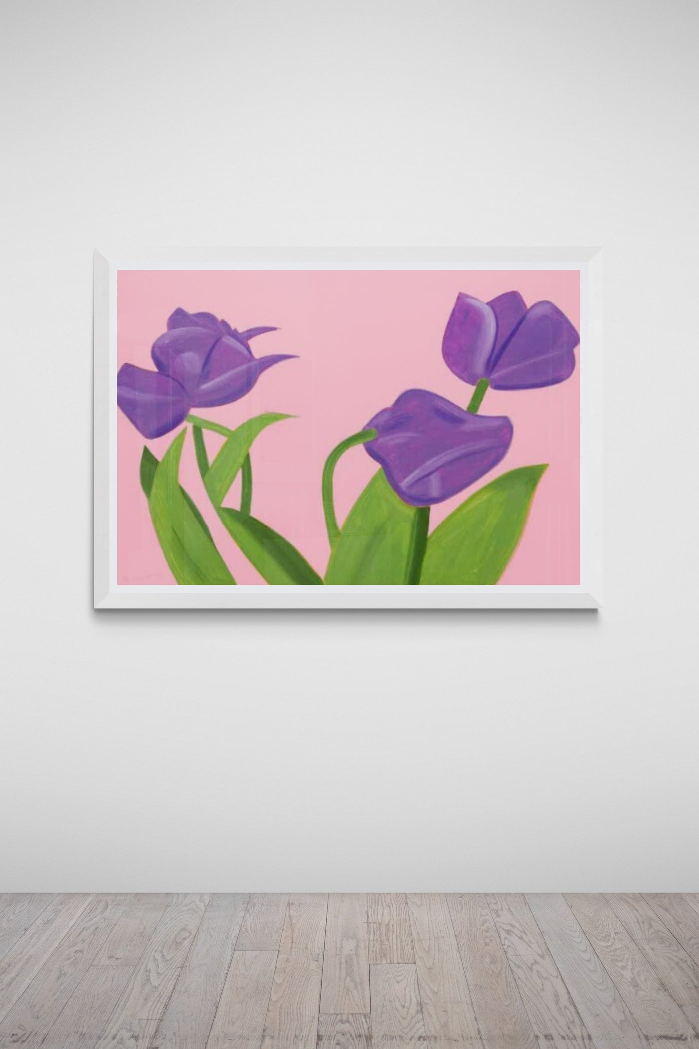 Alex Katz Purple Tulips 1 2021