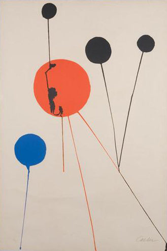 Alexander Calder Balloons 1970