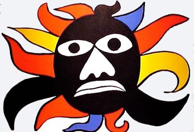 Alexander Calder Black Man 1969