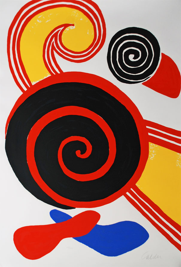 Alexander Calder Composition 1974