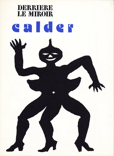 Alexander Calder Cover (Derriere le Miroir # 212) 1975