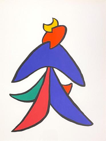 Alexander Calder Derriere le Miroir #141 (Plate 1) 1963