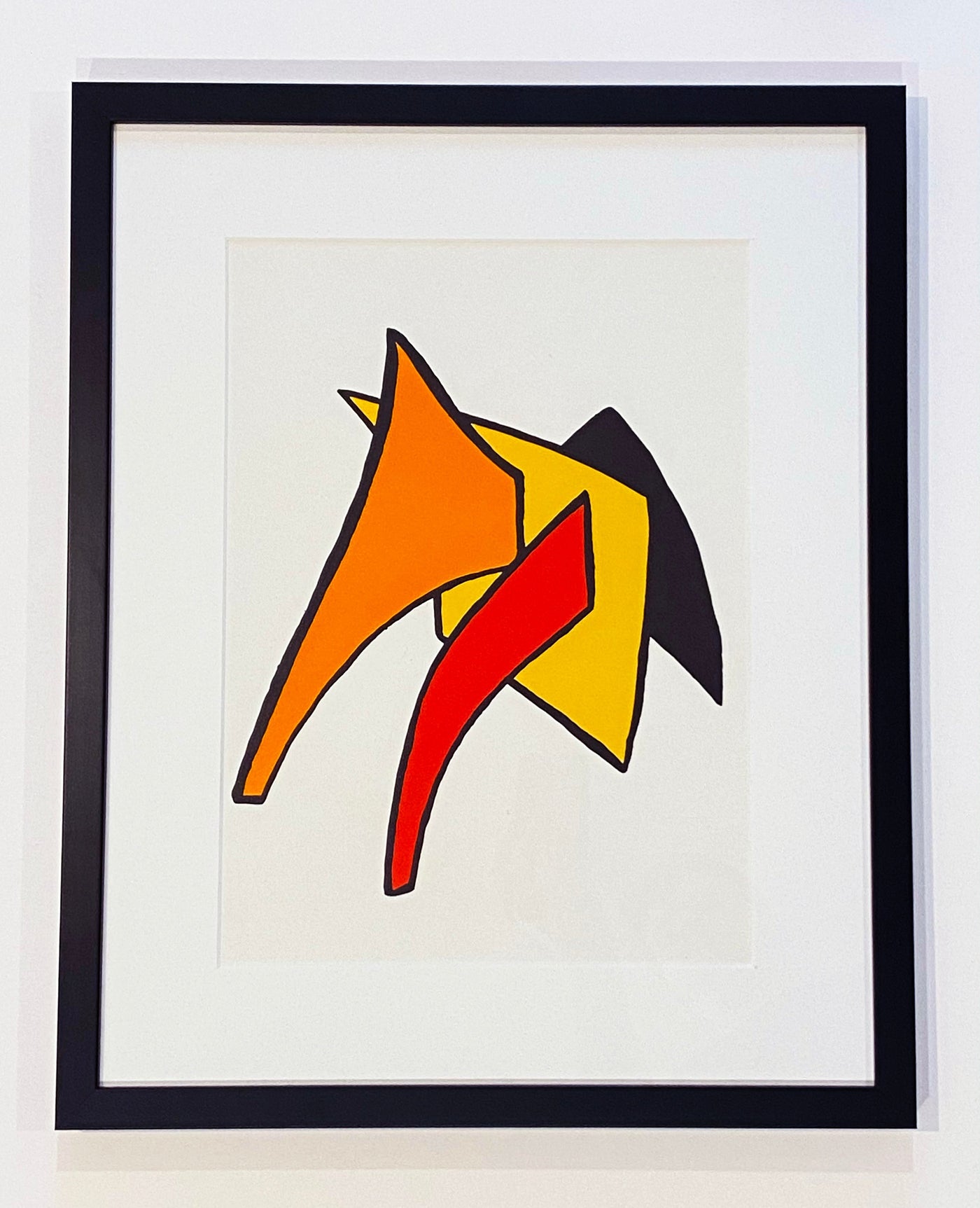 Alexander Calder Derriere le Miroir #141 (Stabiles) 1963