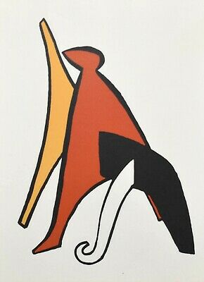 Alexander Calder Derriere le Miroir #141 (Stabiles) 1963