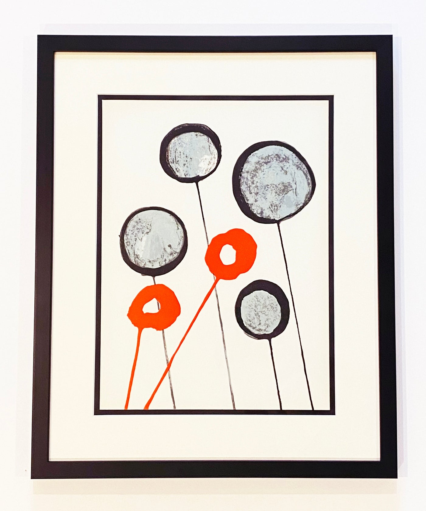 Alexander Calder Derriere le Miroir #156 1966