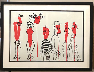 Alexander Calder Derriere le Miroir #156 (Plate 2) 1966