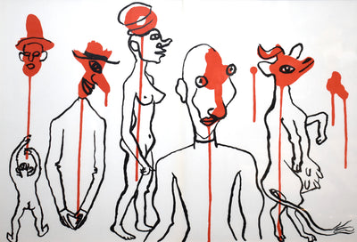 Alexander Calder Derriere le Miroir #156 (Plate 5) 1966