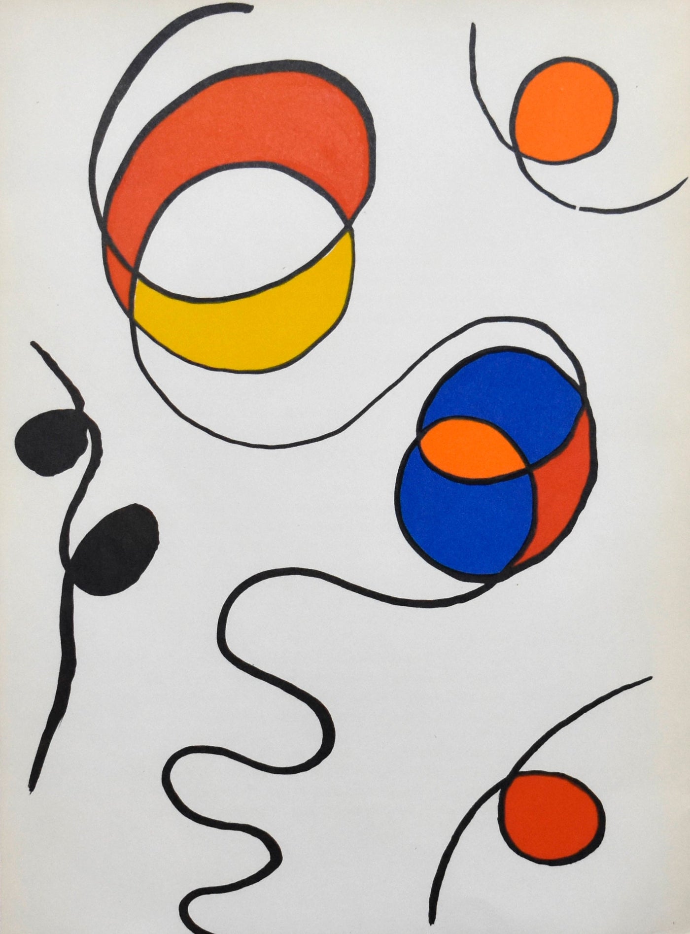 Alexander Calder Derriere le Miroir #173 (Plate 1) 1968