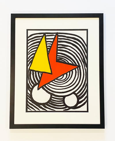 Alexander Calder Derriere le Miroir #201 1973