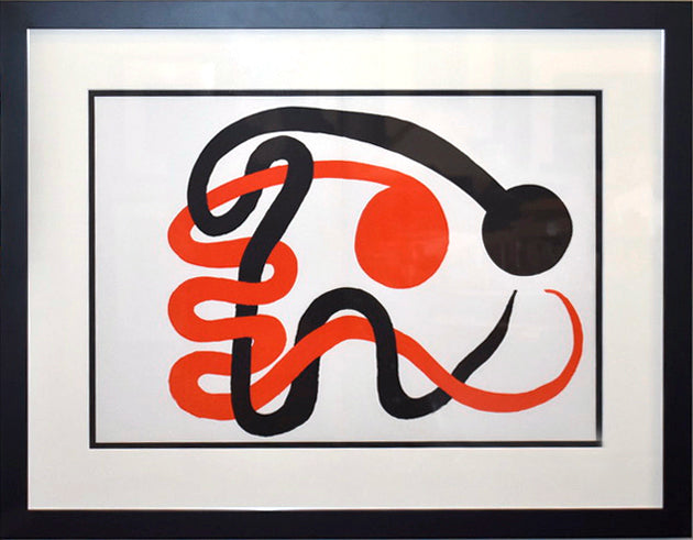 Alexander Calder (Derriere le Miroir #201) 1973