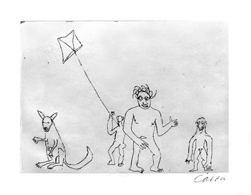 Alexander Calder Figures with Kite 1974
