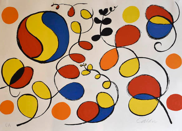 Alexander Calder L'Espoir du Volubius 1973