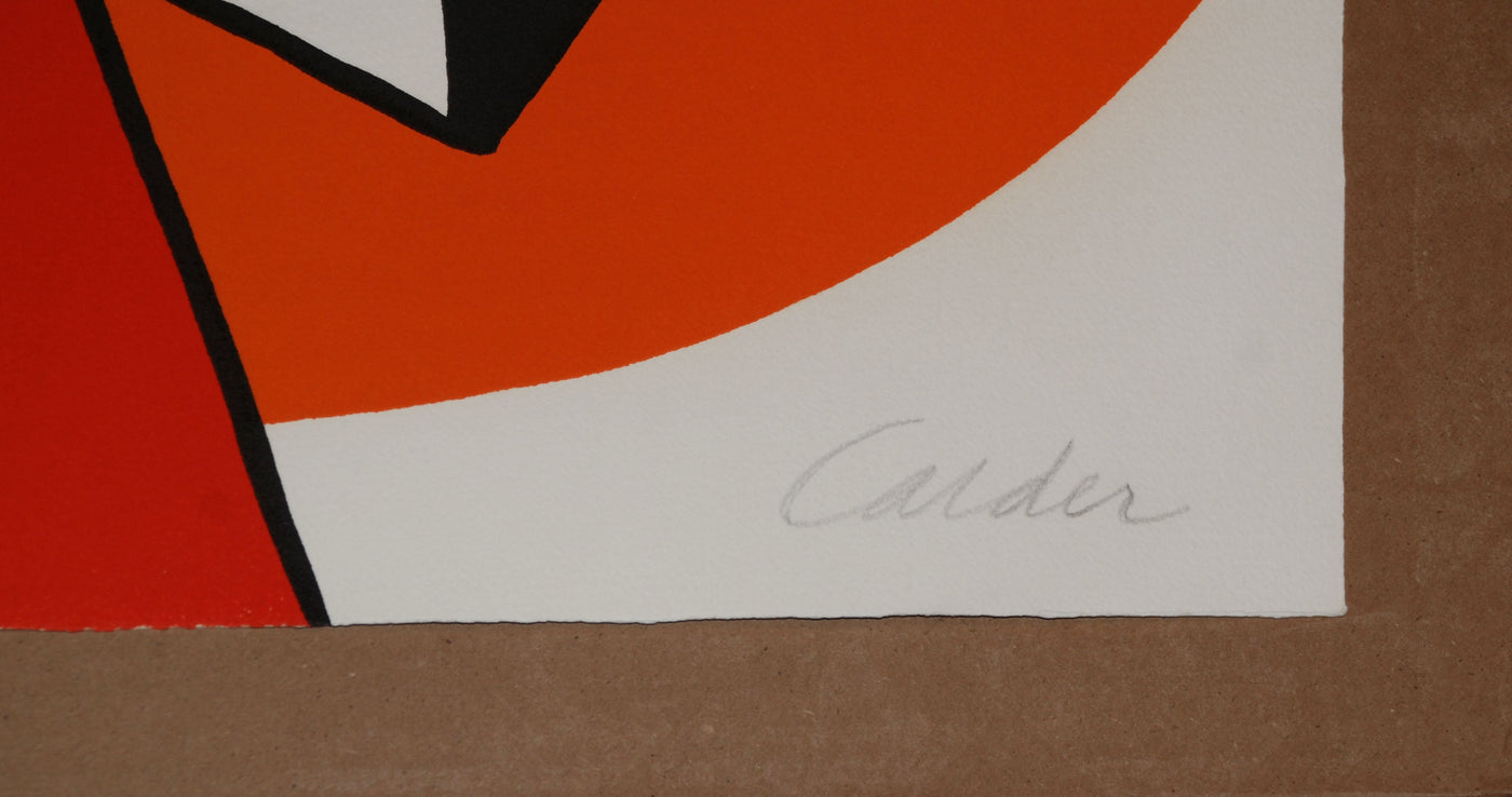 Alexander Calder Les Grandes Pyramides 1975