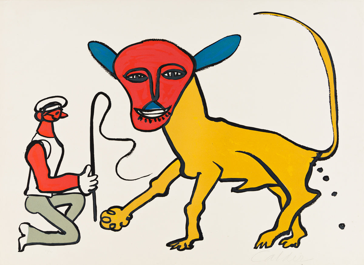 Alexander Calder Lion Tamer 1974