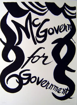 Alexander Calder McGovern for President 1972