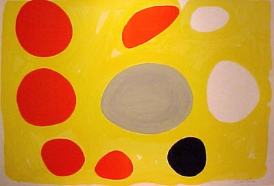 Alexander Calder Pebbles 1974 – Georgetown Frame Shoppe