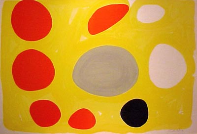 Alexander Calder Pebbles 1974