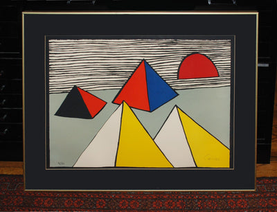 Alexander Calder Pyramids at Dawn 1970