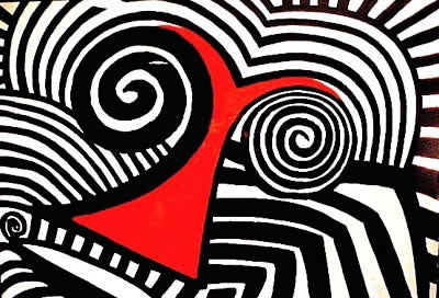 Alexander Calder Red Nose 1969