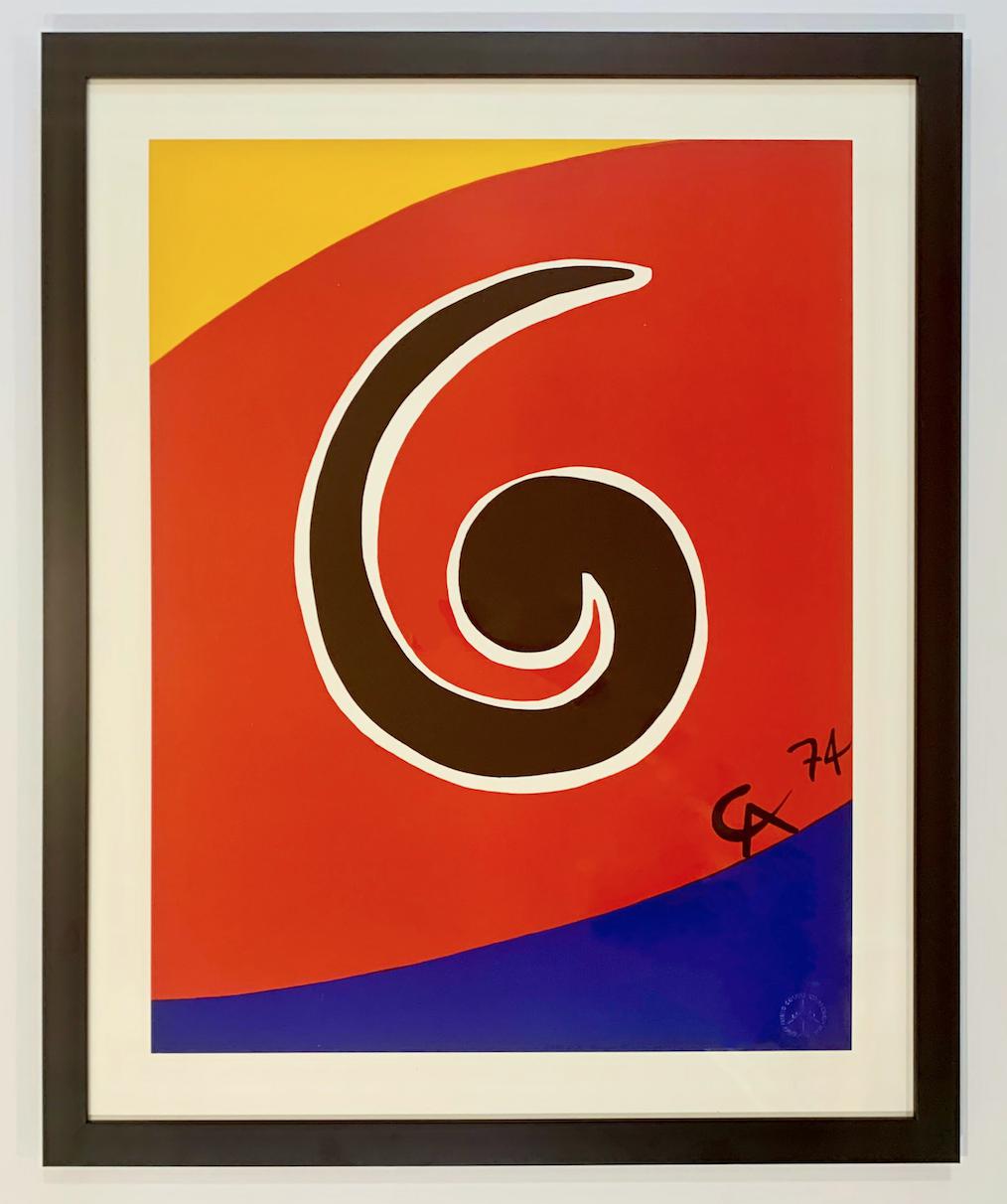 Alexander Calder Skyswirl 1974