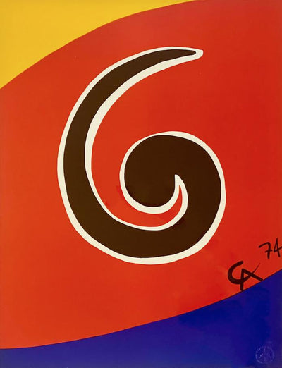Alexander Calder Skyswirl 1974