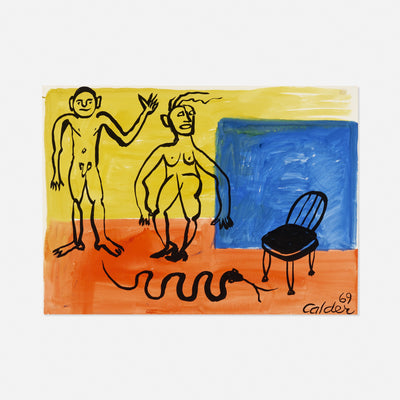 Alexander Calder The Black Chair