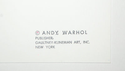 Andy Warhol Annie Oakley 1986