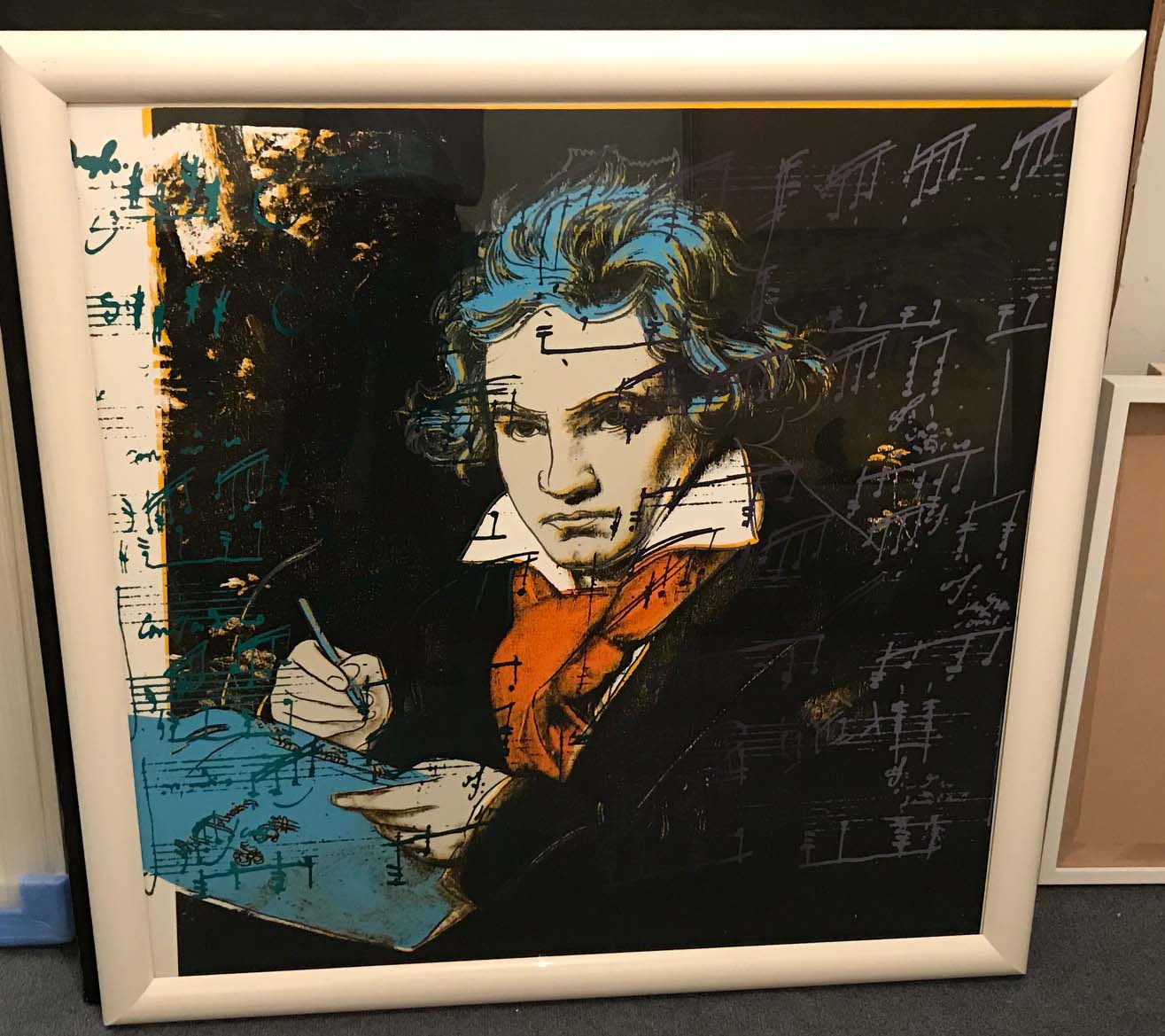 Andy Warhol Beethoven (Feldman II.390-393) 1987