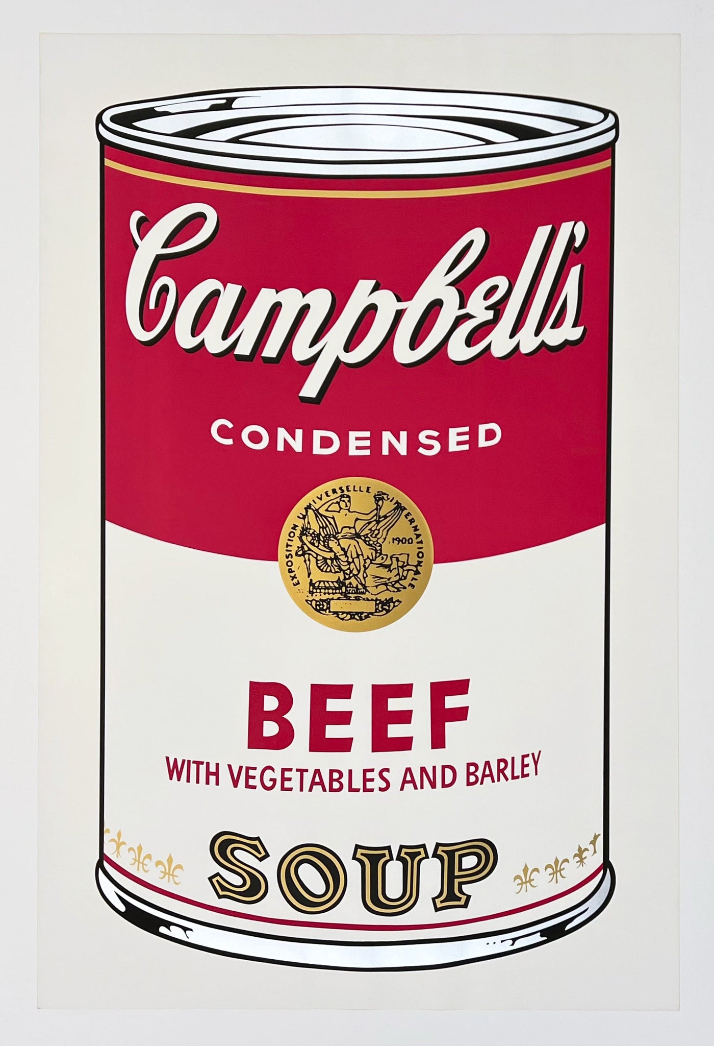 Andy Warhol Campbell's Soup I: Beef (Feldman II.49) 1968