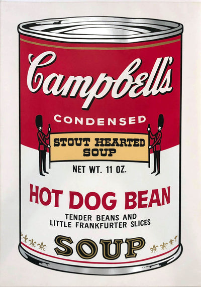 Andy Warhol Campbell's Soup II: Hot Dog Bean (Feldman II.59) 1969