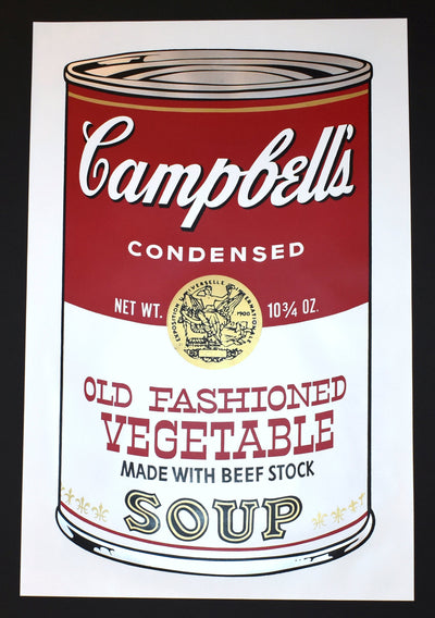 Andy Warhol Campbell's Soup II: Old Fashioned Vegetable (Feldman II.54) 1969