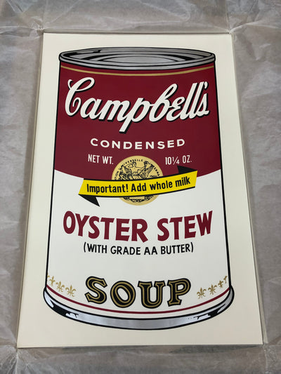 Andy Warhol Campbell's Soup II: Oyster Stew (Feldman II.60) 1969