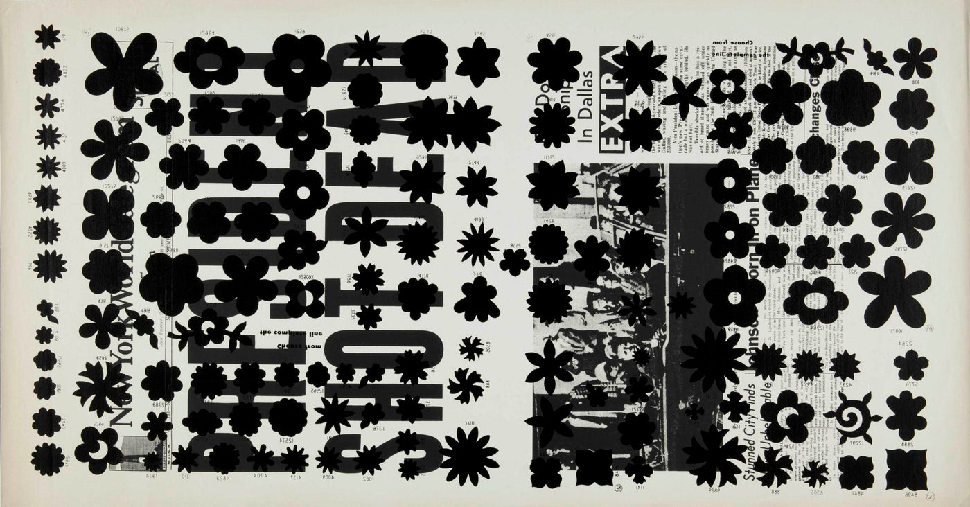 Andy Warhol Cover of Flash - November 22,1963 (Feldman II.32-42) 1968