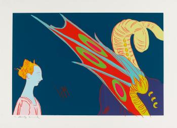 Andy Warhol Details of Renaissance Paintings (Paolo Uccello, St. George and the Dragon, 1460) (Feldman II.327) 1984