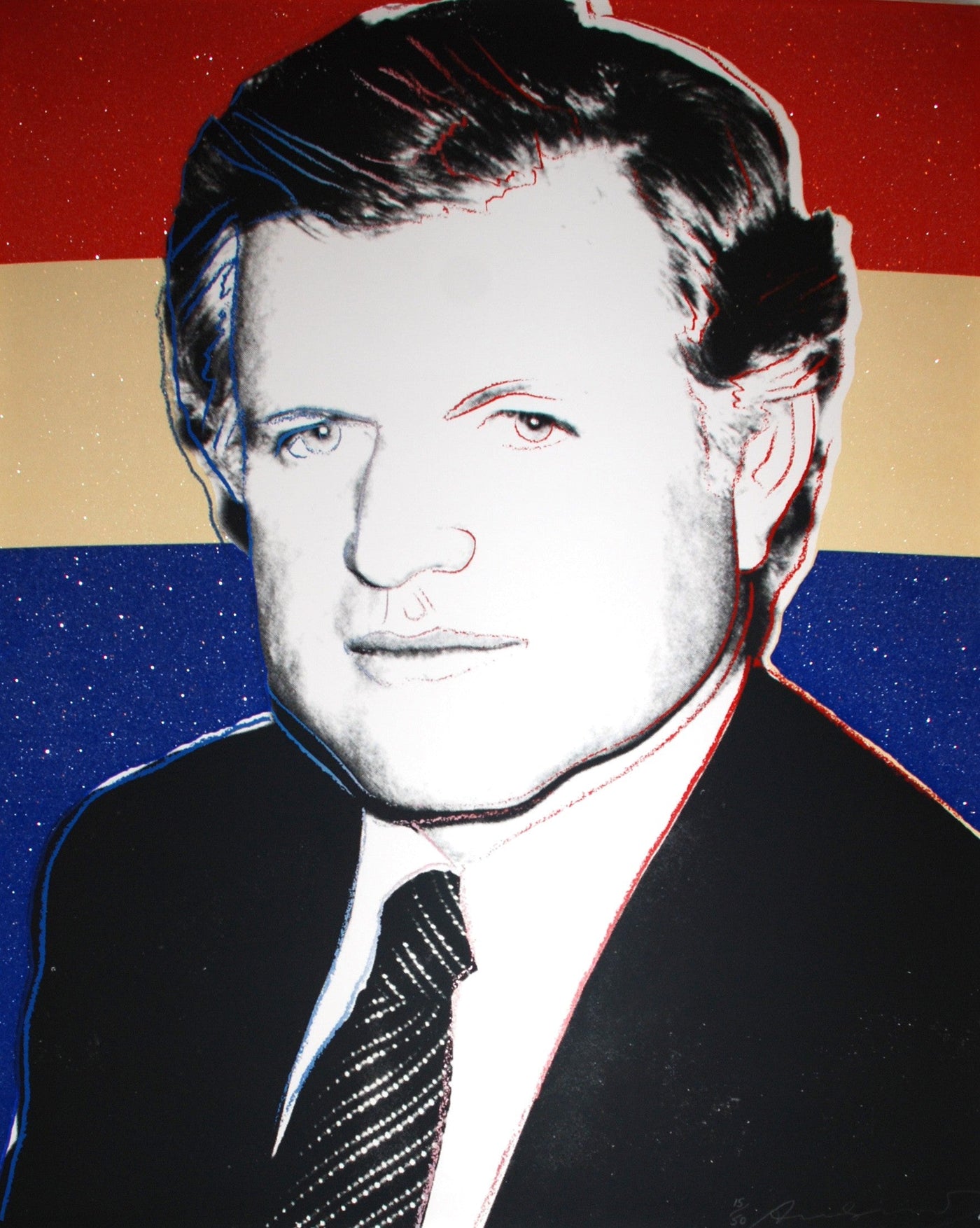 Andy Warhol Edward Kennedy 1980