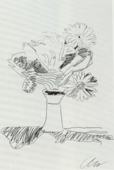 Andy Warhol Flowers (Black and White) (Feldman II.103) 1974