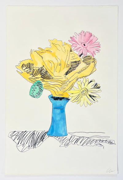 Andy Warhol Flowers (Hand-Colored) (Feldman II.113) 1974