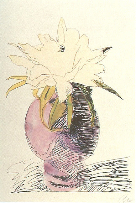 Andy Warhol Flowers (Hand-Colored) (Feldman II.114) 1974