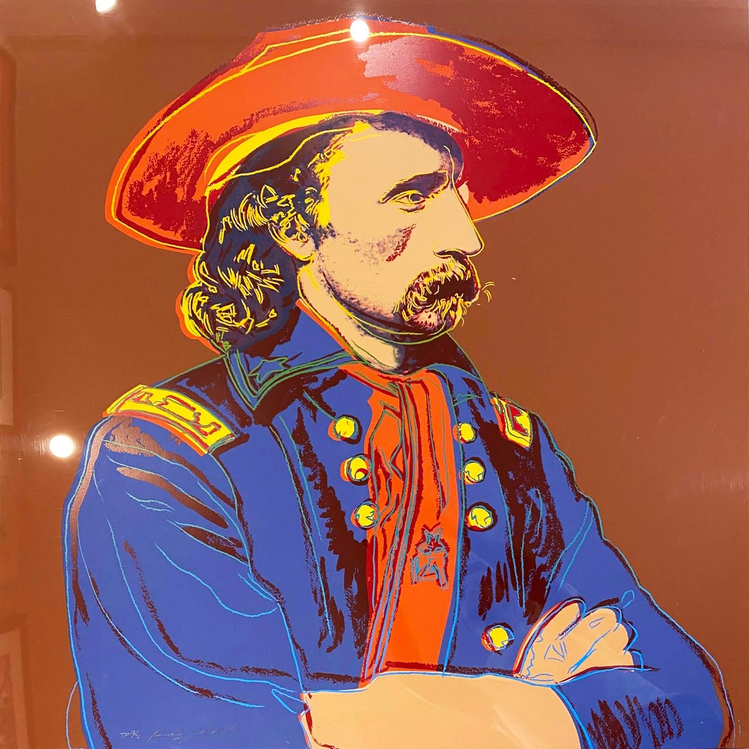 Andy Warhol General Custer (Trial Proof) (Feldman II.379) 1986 ...