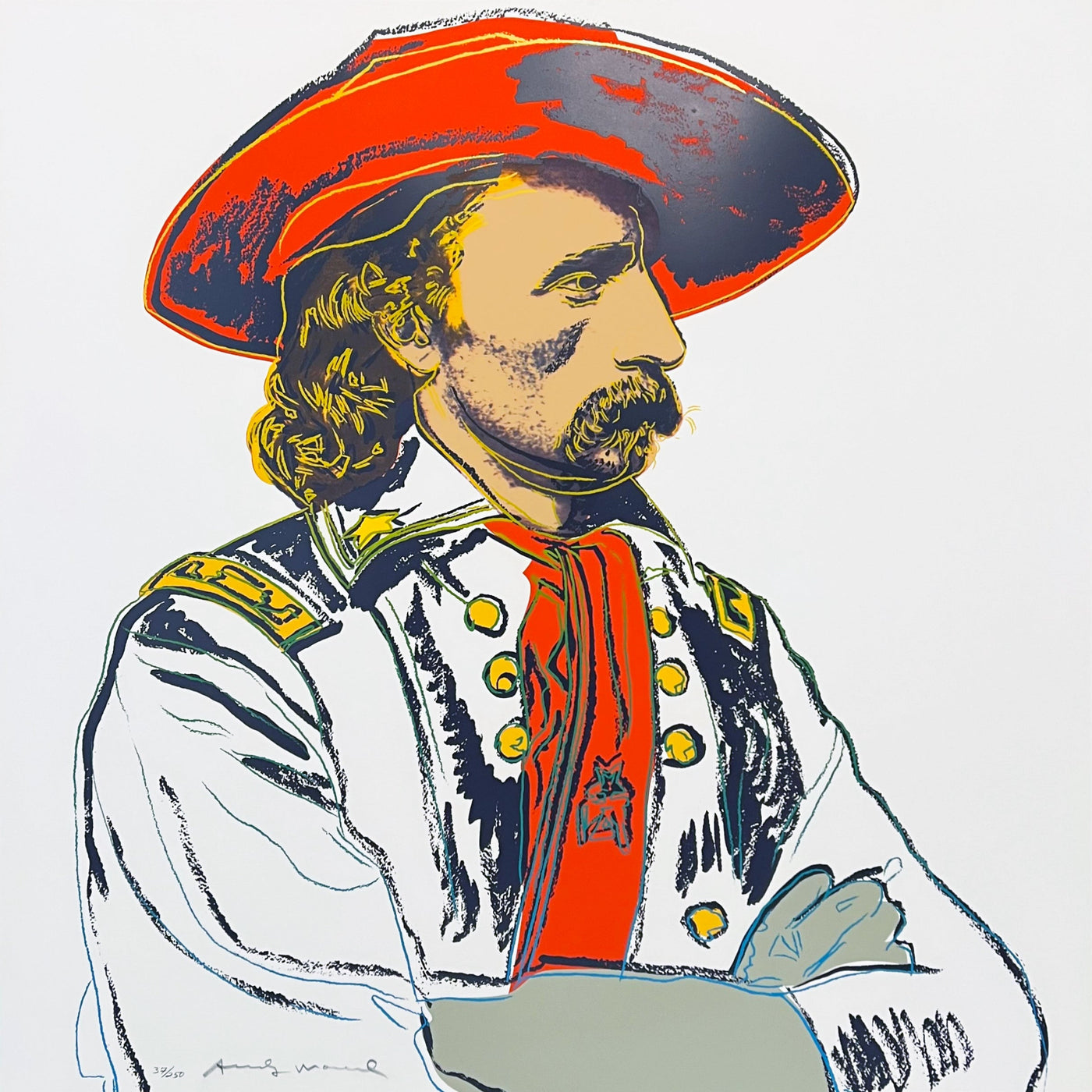 Andy Warhol General Custer (Feldman II.379) 1986
