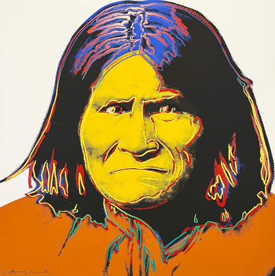 Andy Warhol Geronimo (Feldman II.384) 1986