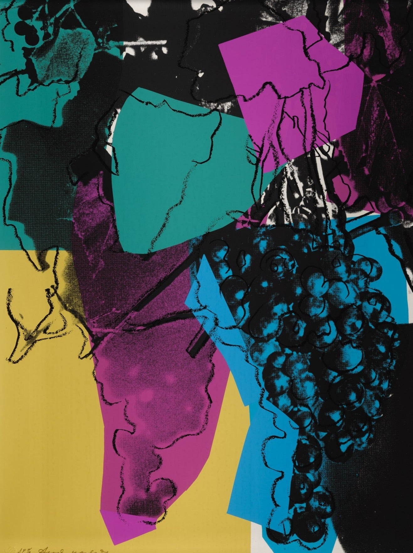 Andy Warhol Grapes (Feldman II.195) 1979