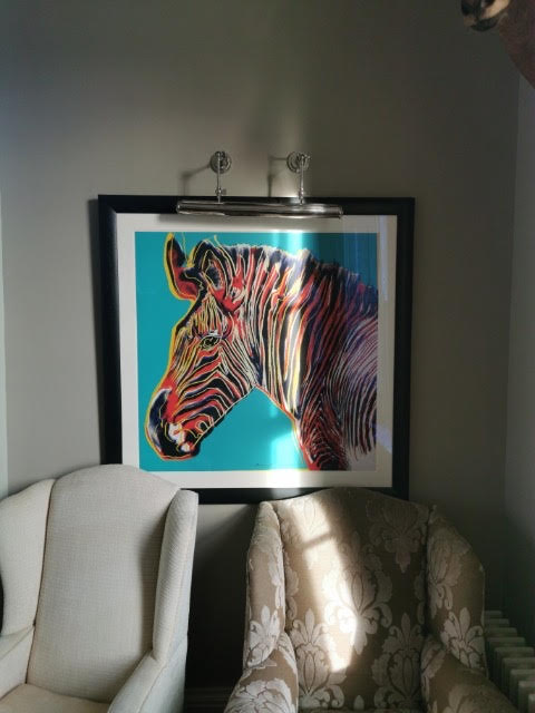 Andy Warhol Grevy's Zebra (Feldman II.300) 1983