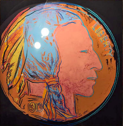 Andy Warhol Indian Head Nickel (trial proof) (Feldman II.385) 1986