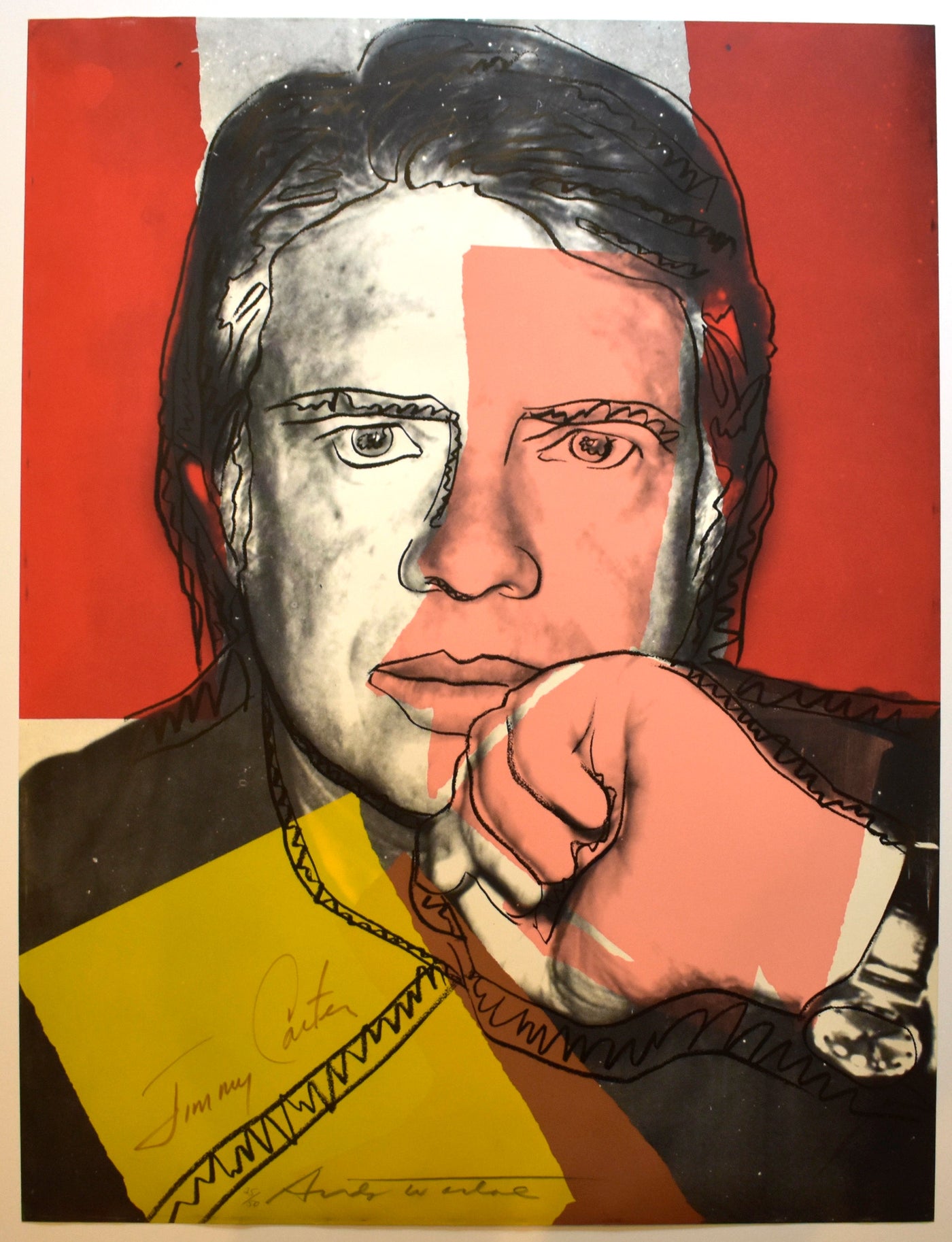 Andy Warhol Jimmy Carter (Feldman II.150) 1976