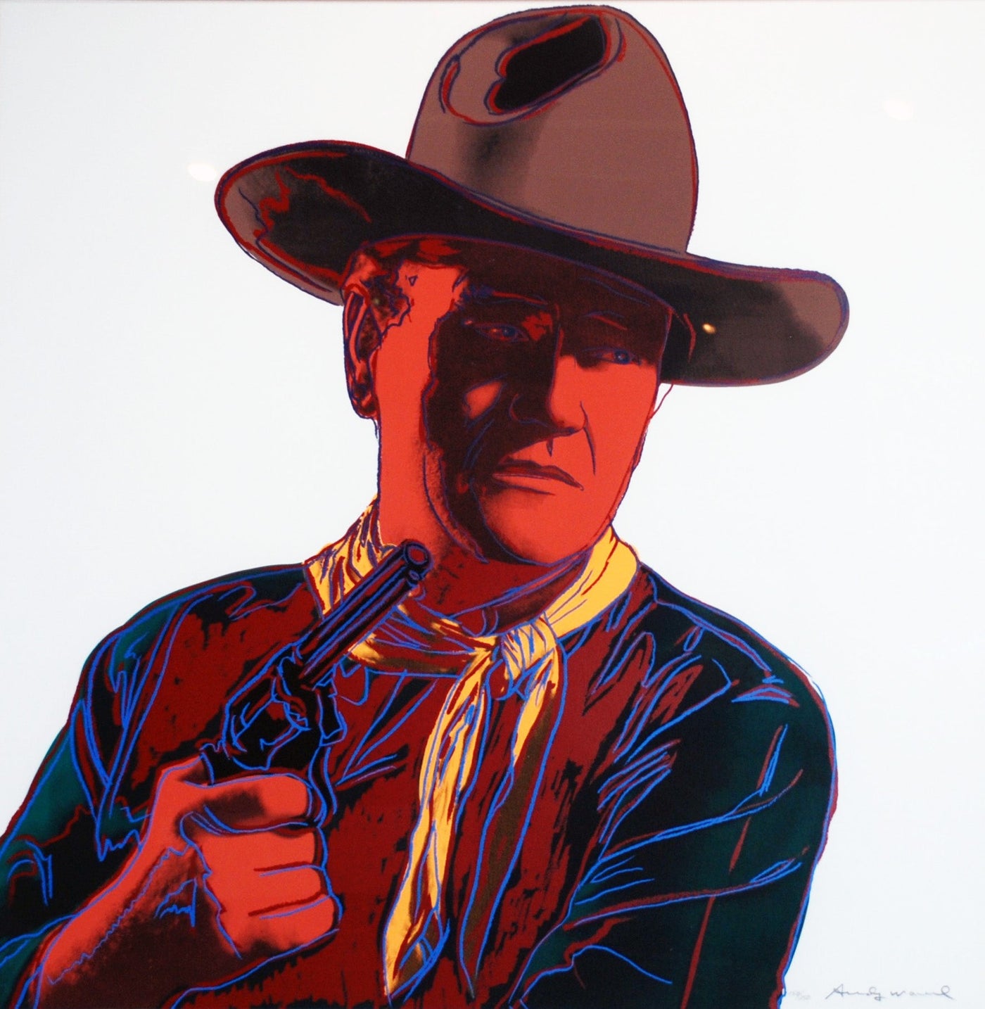 Andy Warhol John Wayne (Feldman II.377) 1986