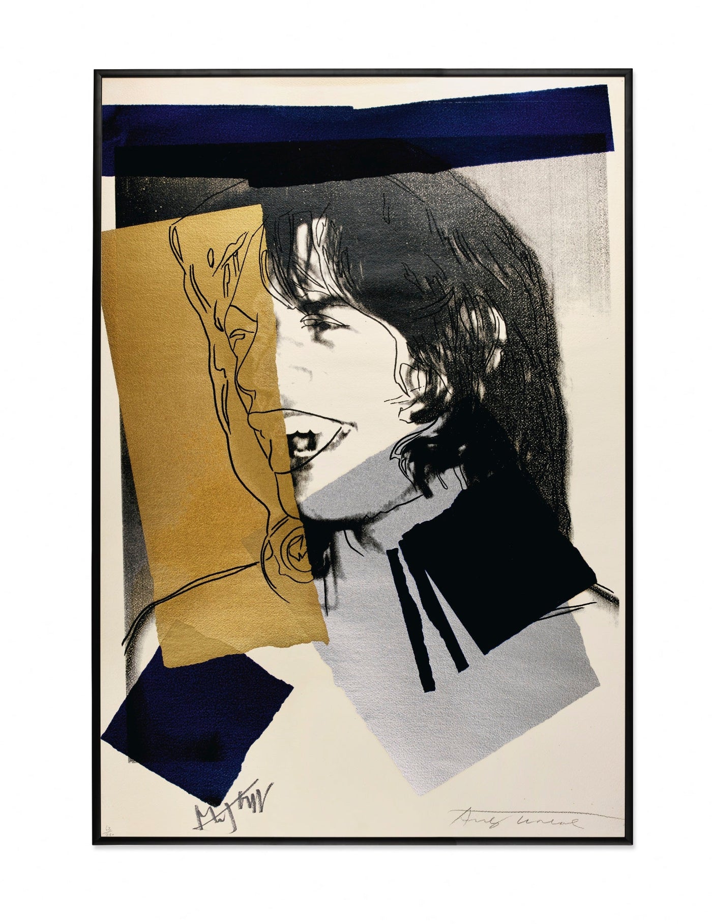 Andy Warhol Mick Jagger (Feldman II.142) 1975
