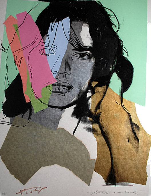 Andy Warhol Mick Jagger (Feldman II.140) 1975