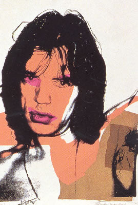 Andy Warhol Mick Jagger (Feldman II.141) 1975