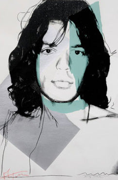 Andy Warhol Mick Jagger (Feldman II.138) 1975